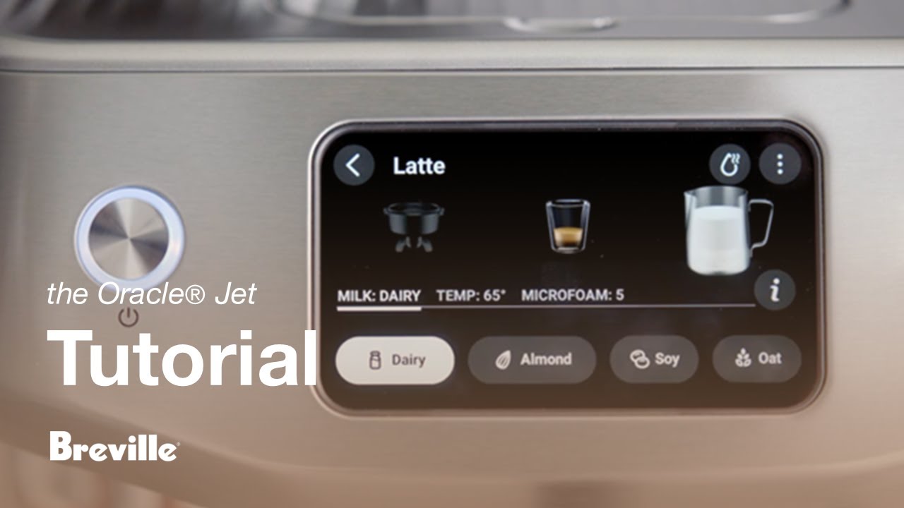 Breville coffee guide tutorial - Auto MilQ Hands-free Milk Texturing
