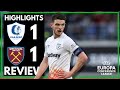 KAA GENT 1 1 WEST HAM HIGHLIGHTS REVIEW EUROPA CONFERENCE LEAGUE