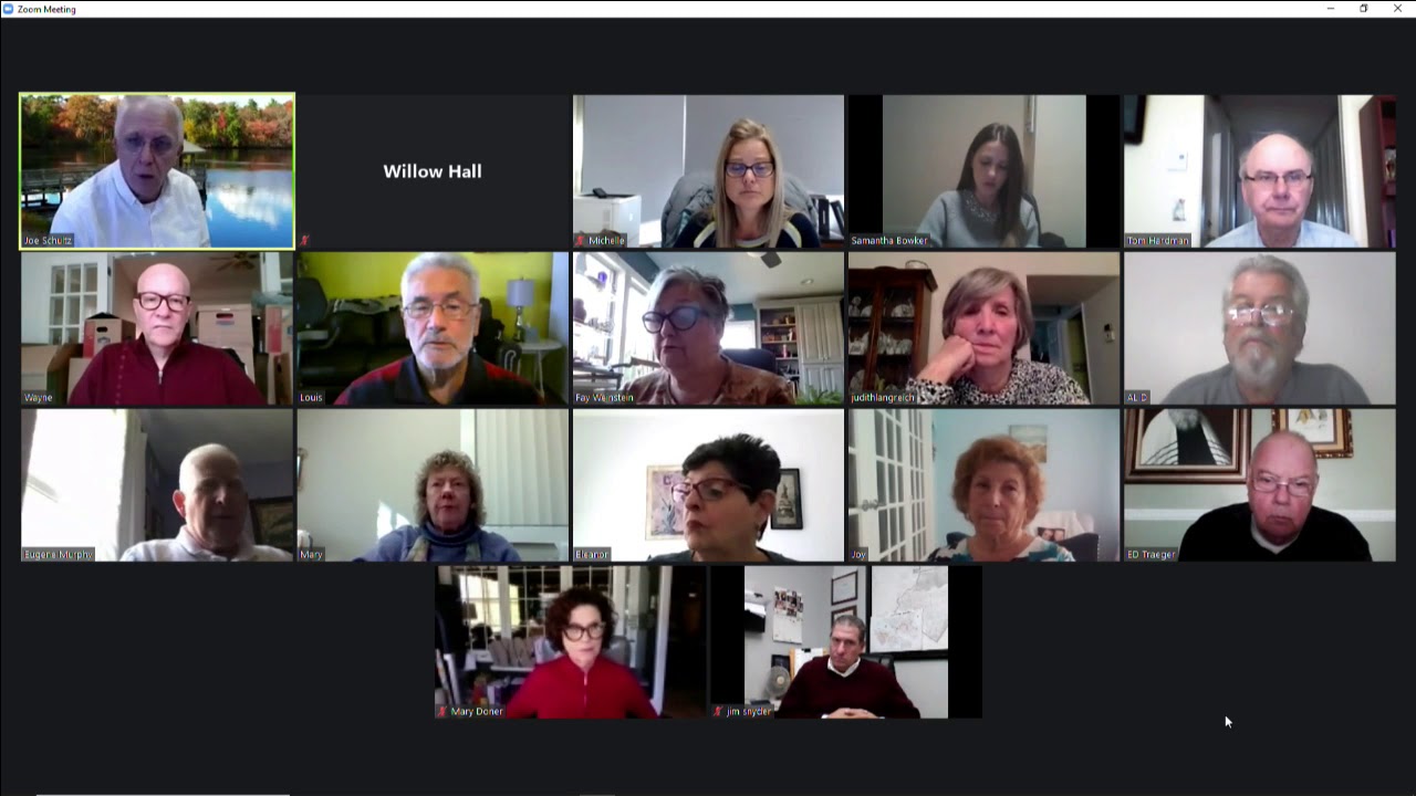 Board Meeting November 4 2020