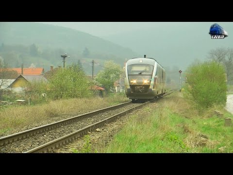 Automotor VT642 & VT614 DMU in Defileul Crisul Repede`s Canyon - 10 March 2016