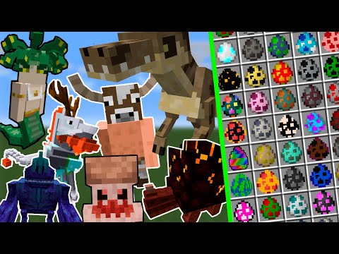 Zoku y Xiri - 🤯30 MODS de MOBS, ENEMIGOS y ANIMALES para MINECRAFT 1.16.5 -  +200 Criaturas y Bosses *UNICOS*😲