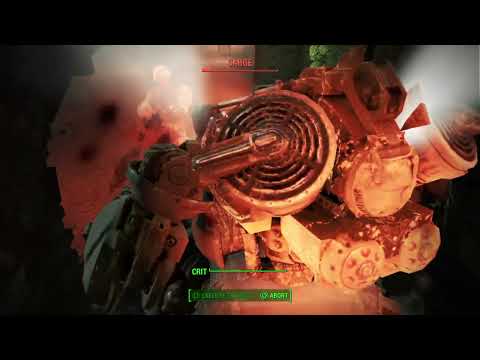 Fallout 4 lvl 34 Old guns return to the castle