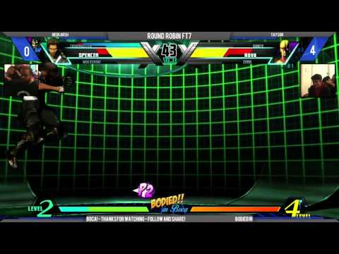 UMvC3 Round Robin FT7 - NeoKarsh vs Tayson (BODIED IN BOCA! - 3/7/15)