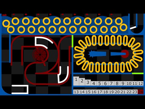 The Conveyor - Team Marble Race in Algodoo