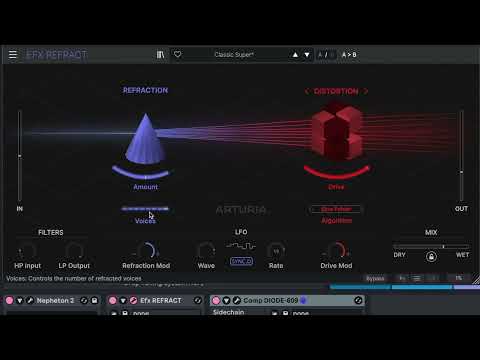 Arturia Efx REFRACT: unison multi-effect