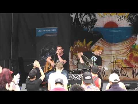 The Matchup - The Signature @ Pouzza Fest 05.19.2013 (Live Acoustic Music Video)