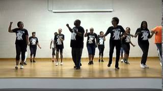 WONDERFUL LINE DANCE BY JOHN HOLLYWOOD &amp; STEP BY STEP DANCERS