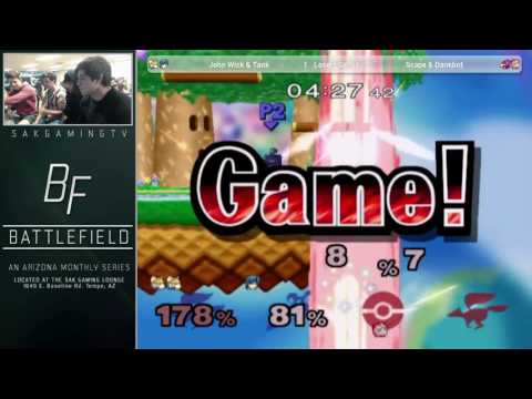 BF10 Doubles Losers Semis - John Wick & Tank (Blue) vs Scape & Dankbot (Red)