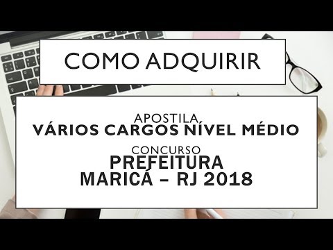 Baixar Apostila Concurso Prefeitura Maricá - RJ 2018