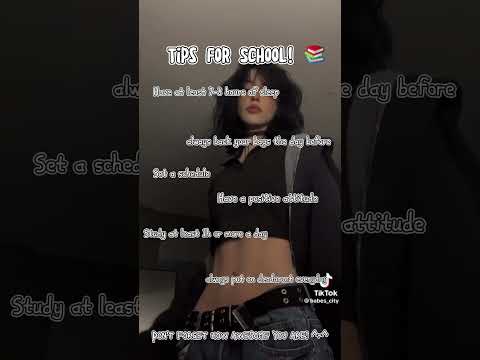 Tips For School! 🍎📚 #shorts #tiktok #tips #fyp #subscribe