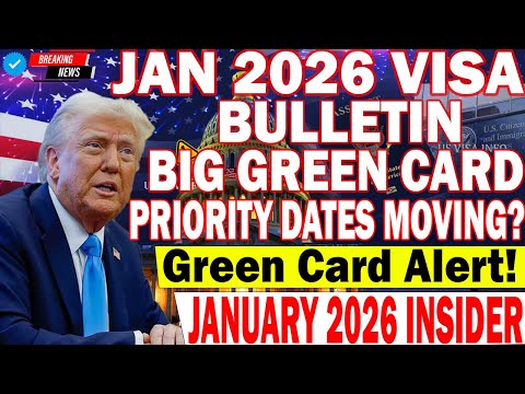 🚨 Just Now: January 2026 Visa Bulletin Predictions | Green Card Priority Date Movement