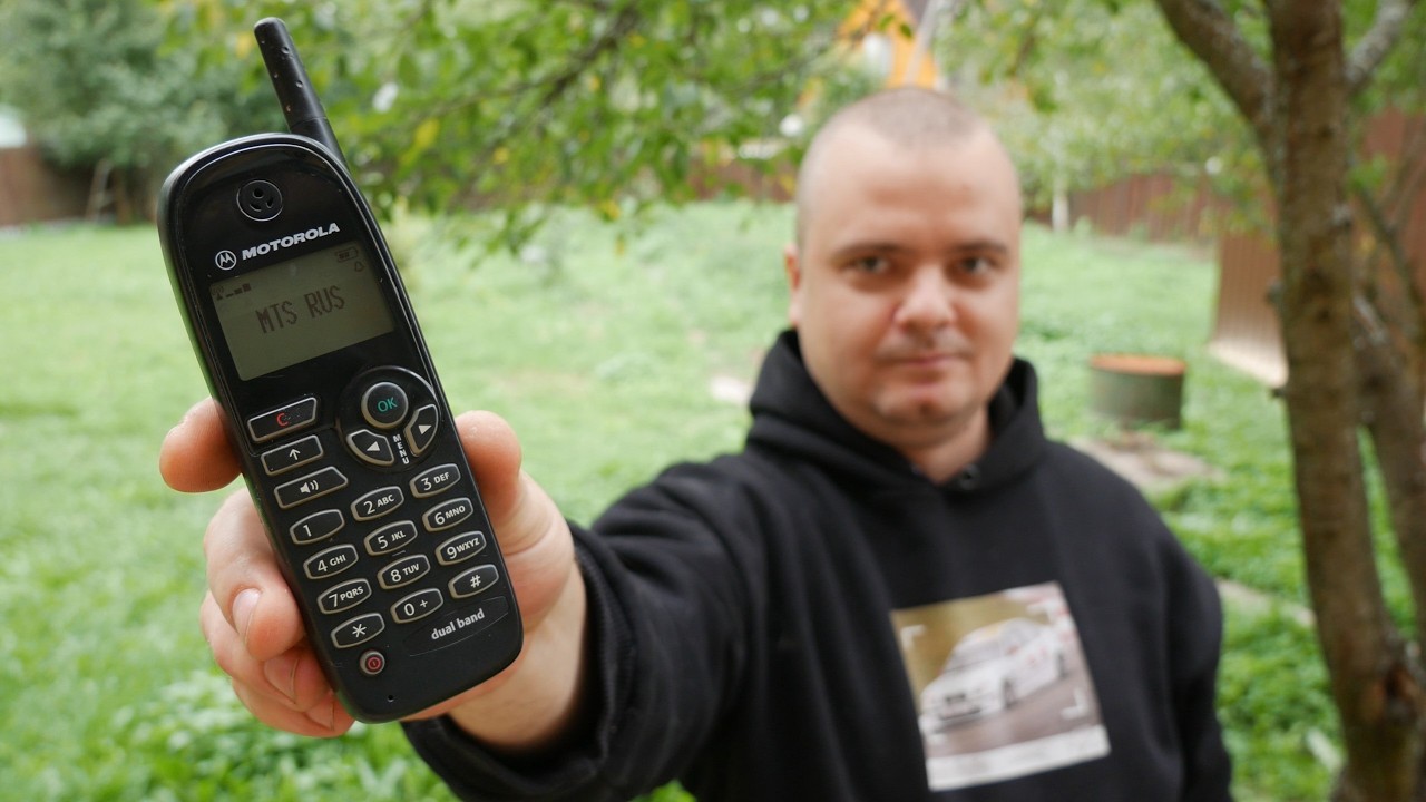 МОЙ ПЕРВЫЙ ТЕЛЕФОН / MOTOROLA M3788 / РЕТРОСПЕКТИВА