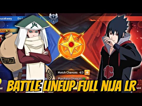 5 Ninja LR di Satu LINE UP! Battle Sengit CROSS SERVER & Redeem GIFTCODE Terbaru - BATTLE KONOHA HVN