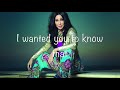 Cher   I hope you find it (Lyrics)