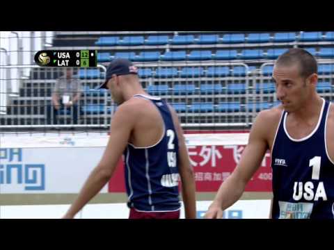 Lucena/Dalhausser vs Plavins/Regza(Semifinals) XIAMEN OPEN 2015