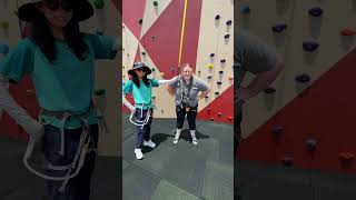 Rock climbing on a cruise ship!! #royalcaribbean #royalcaribbeancruise #cruisevlog #anthemoftheseas