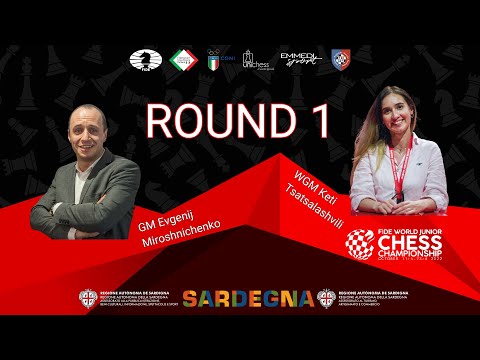 FIDE World Junior Championships U20 | ROUND 1 |