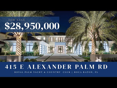 Newly Complete! $28.95M Waterfront Estate in Royal...