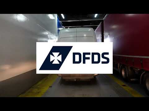 DFDS Ferry Boarding Dunkirk France to Dover UK