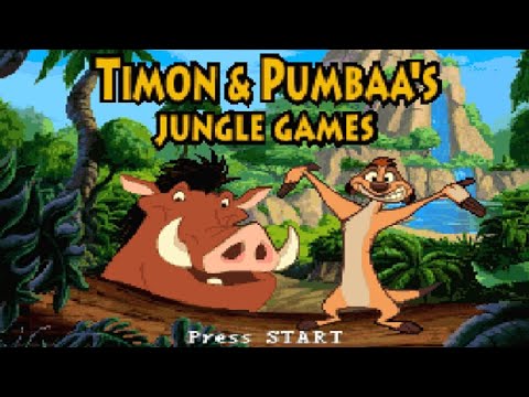 Timon & Pumbaa's Jungle Games - Super Nintendo. Timão e Pumba até morrer. Com legendas.