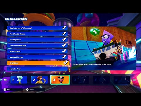 Nickelodeon Kart Racers 3: Slime Speedway Challenge #23 Drift Star!