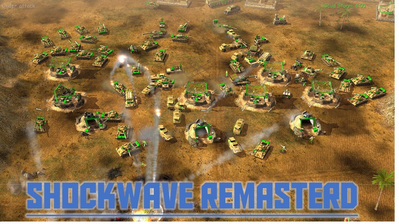 Zero Hour Shockwave Remastered Mod - GLA Demo /Medium AI - The Demolition Man