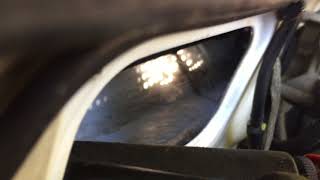 Ford Ranger cowl drain cleaning