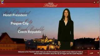 Interactive CD presenation - Hotel President, Prague