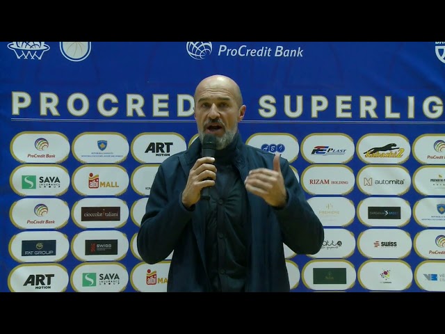  Trajneri i GO+ Peja, Gregory Gibson flet pas ndeshjes ndaj Bashkimit