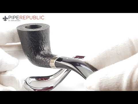 The White Spot Shell Briar Pfeifen Horn Einzelstück 4135
