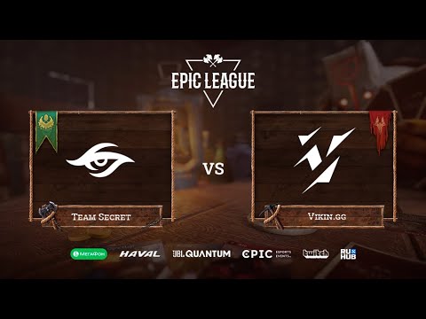 Secret vs Vikin.gg, EPIC League Season 2, bo3, game 1 [Mila & Inmate]
