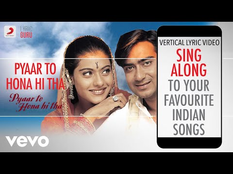 Pyaar To Hona Hi Tha - Official Bollywood Lyrics|Jaspinder Nirula|Remo Fernandes