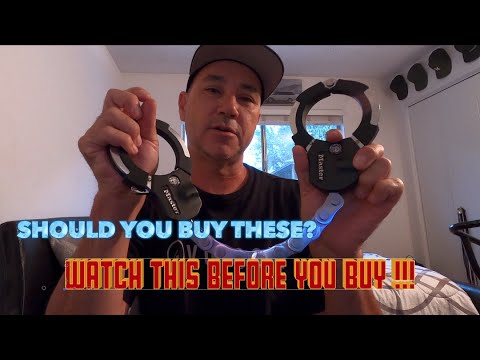 WARNING!!! Master Craft Bike Lock Hand Cuffs On My Juiced Camp Scrambler