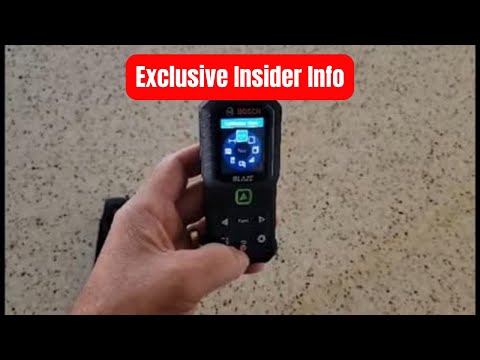 📏 Bosch Green-Beam Laser Measure: Precision & Efficiency at Your Fingertips! 🌟 (Review & Demo)
