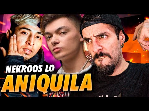 ⚰ PALIZA de NEKROOS 🥊 Reacción CACHA vs NEKROOS FINAL Team MARITHEA vs VALLEST