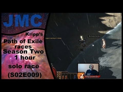 Kripp's Path of Exile races - Season Two, 1 Hour Solo (S02E009)
