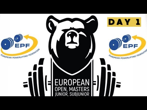European Open, Masters, Junior, Subjunior Equipped/Classic BP 2021 in Ekaterinburg, Russia DAY 1