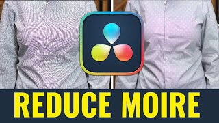 Get Rid of Moire FAST in DaVinci Resolve