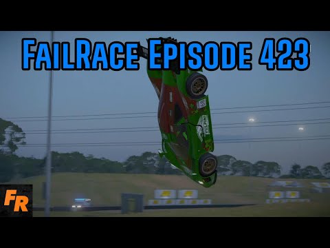 Failrace Episode 423 - GT1 Cars Doing Backflips