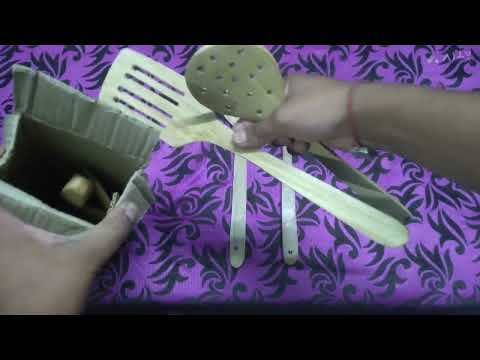 Non Chemical spoon set for kitchen lovers (Pack of 7)