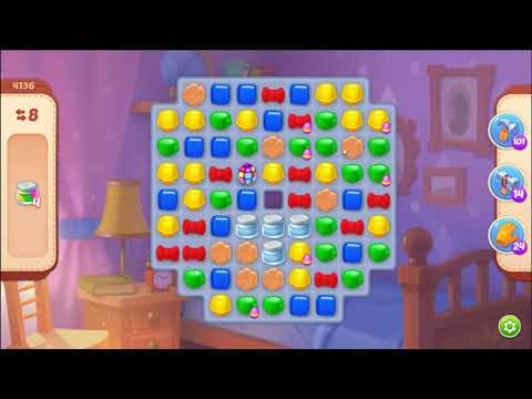 Homescapes Level 4136 - NO BOOSTERS 🏠 | SKILLGAMING ✔️