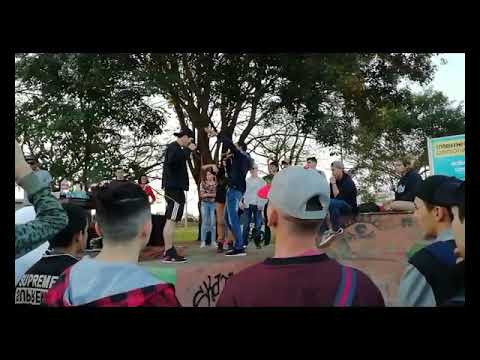 NAZARIO vs ARIEL TORRES - RIÑA DE RAPERS - ENCARNACION