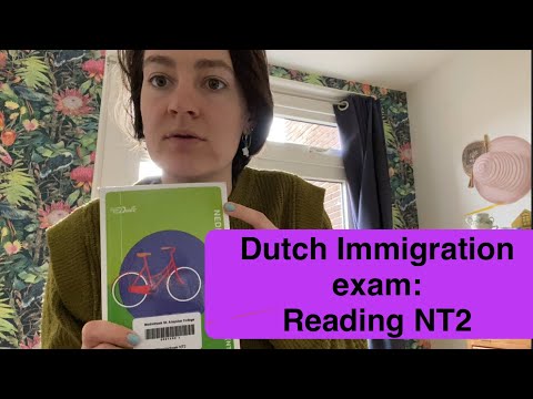 Immigration Exam: Reading, Dutch as a Second Language