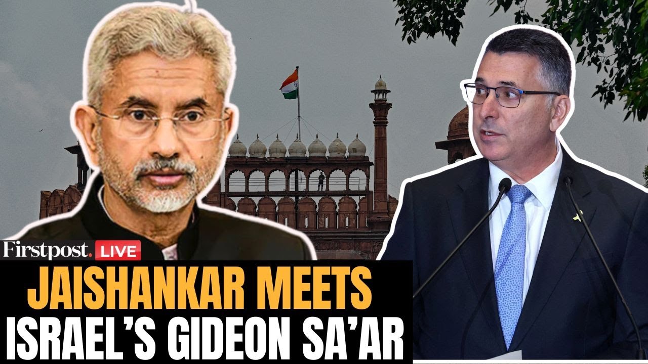 LIVE: Indian EAM Jaishankar Meets Israeli Foreign Minister Gideon Sa’ar in New Delhi | N18G
