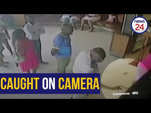 WATCH | Traffic officer caught on camera allegedly stealing cellphone