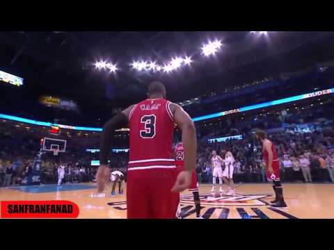 Jimmy Butler & Dwyane Wade at Thunder (01/02/2017) - UnstoppaBulls!