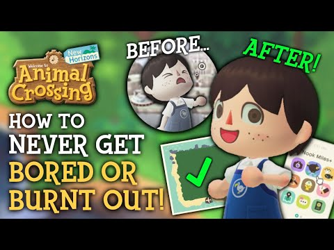50 Ways To CURE Boredom & Burnout in Animal Crossing New Horizons