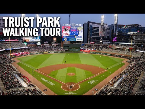Full Walking Tour: Truist Park, home of the Atlanta Braves!