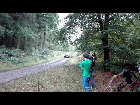 Wales Rally GB 2018 Elfyn Evans test stage