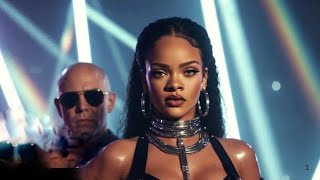 Pitbull ft. Rihanna - Diamond Wave Desire ( Lyrics Video )